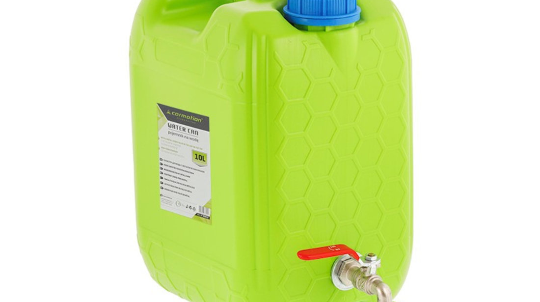 Recipient De Apă Cu Robinet Metalic Lung Filetat, 10 L Carmotion 63802