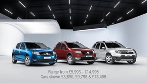 Reclama Dacia in UK