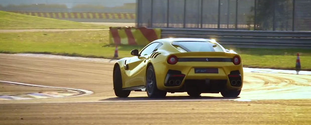 Reclama noului Ferrari F12tdf arata si suna la fel de bine precum masina in sine