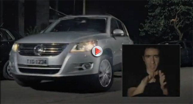 Reclama Volkswagen Tiguan - parcarea nu mai este ce era odinioara... Reclama Volkswagen Tiguan - parcarea nu mai este ce era odinioara...