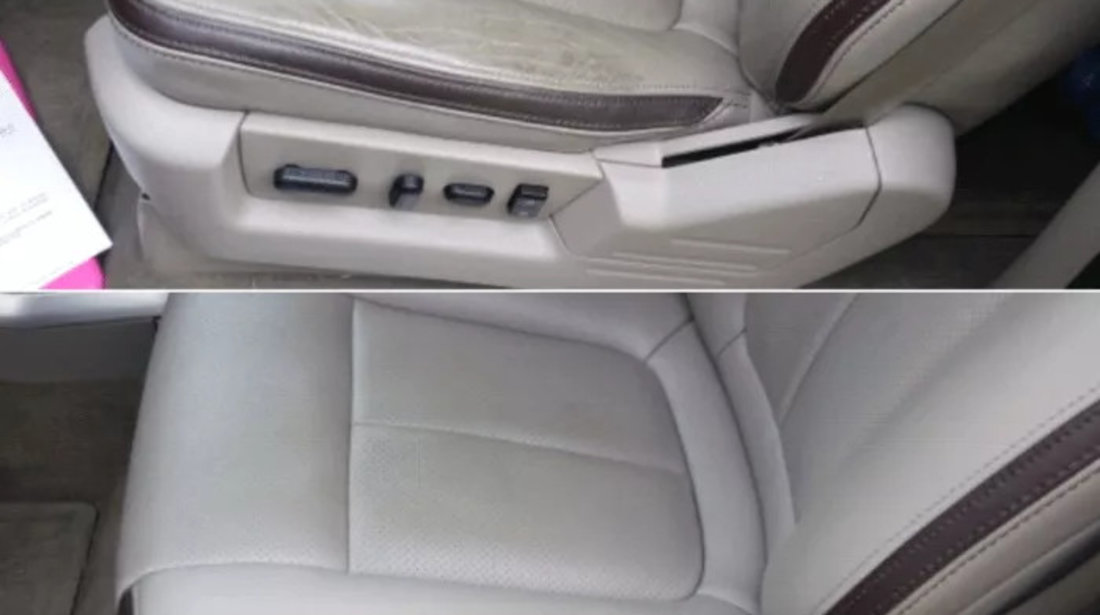 Reconditionare piele auto interioare detailing vopsea piele