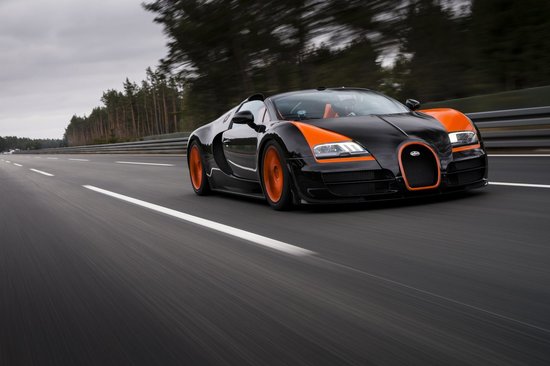 Record Bugatti Veyron SS Vitesse