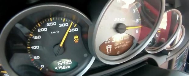 Record de franare cu Porsche 911 GT3 RS: de la 332 km/h la 0 km/h in 6.5 secunde