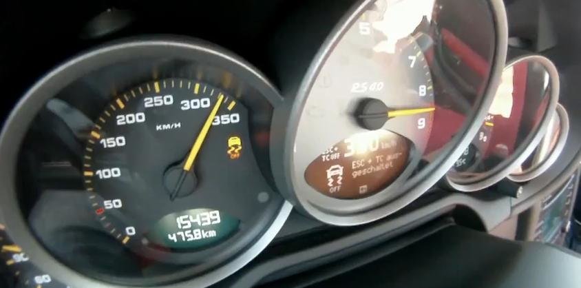 Record de franare cu Porsche 911 GT3 RS: de la 332 km/h la 0 km/h in 6.5 secunde