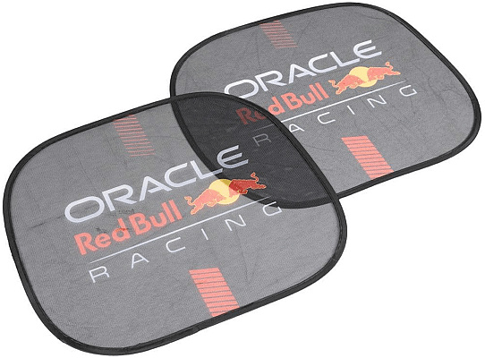 Red Bull Racing Set 2 Buc Parasolar Geam Lateral Negru / Rosu 55681