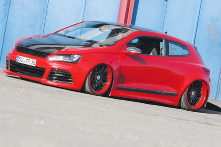 Red is Hot: VW Scirocco by Frank Radke