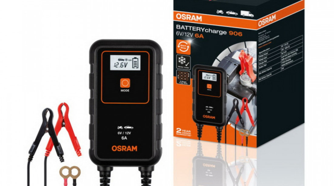 Redresor auto Osram BATTERYcharge 906 OEBCS906