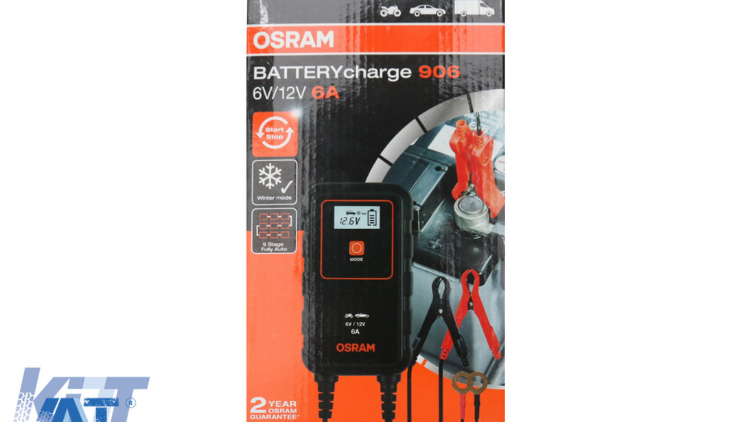 Redresor auto Osram BATTERYcharge 906 OEBCS906