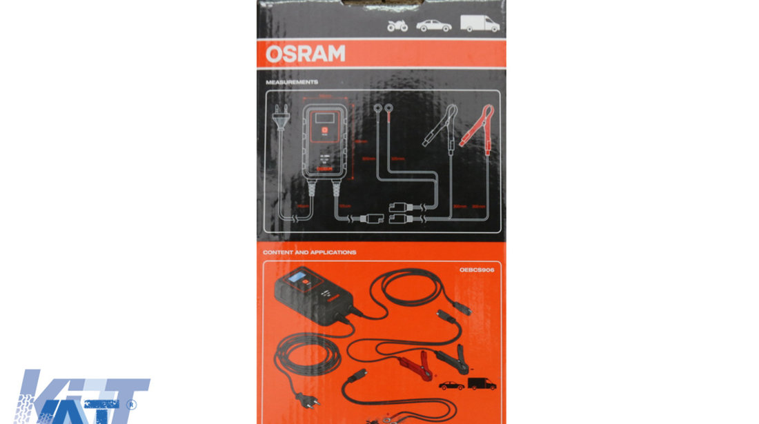 Redresor auto Osram BATTERYcharge 906 OEBCS906