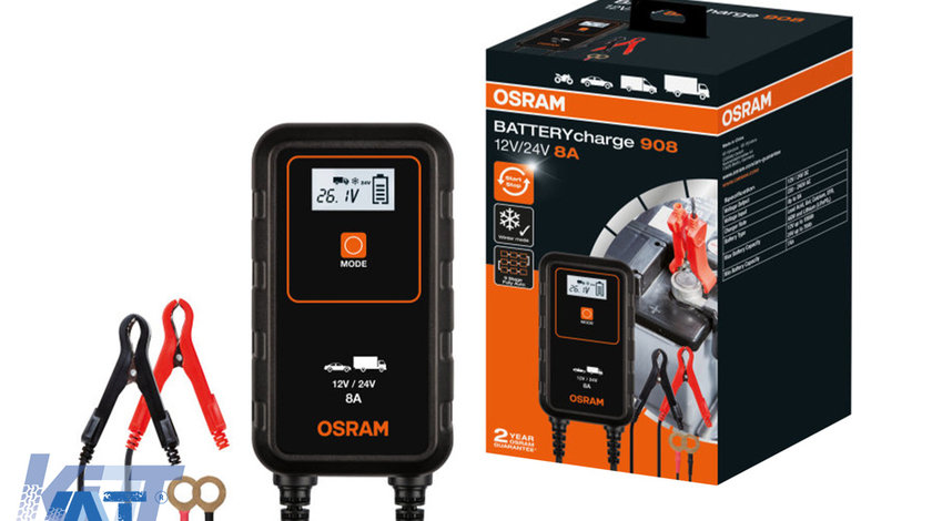 Redresor auto Osram BATTERYcharge 908 OEBCS908