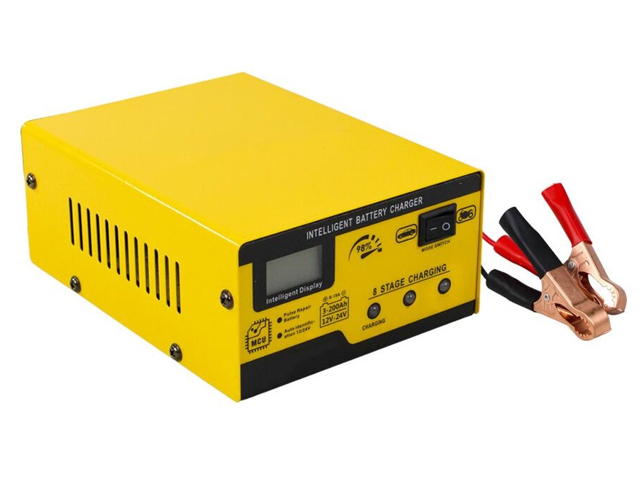 Redresor Automat Pentru Acumulatori Auto Pana La 200Ah, 15A, 6-12V 999EL1002