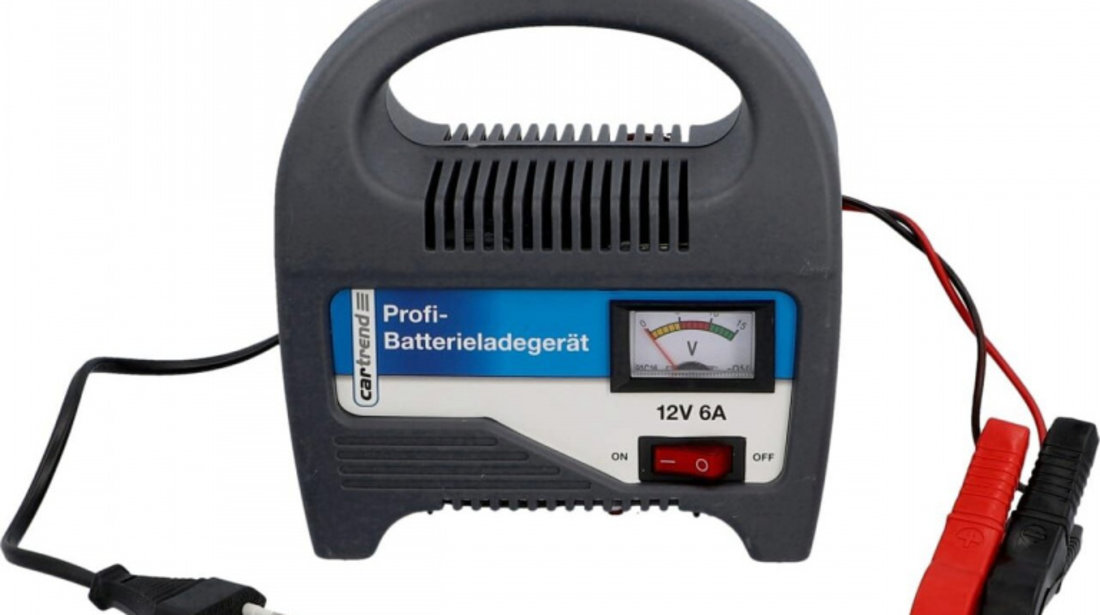 Redresor Incarcare Baterii Profi 6A 12V Cartrend 77942