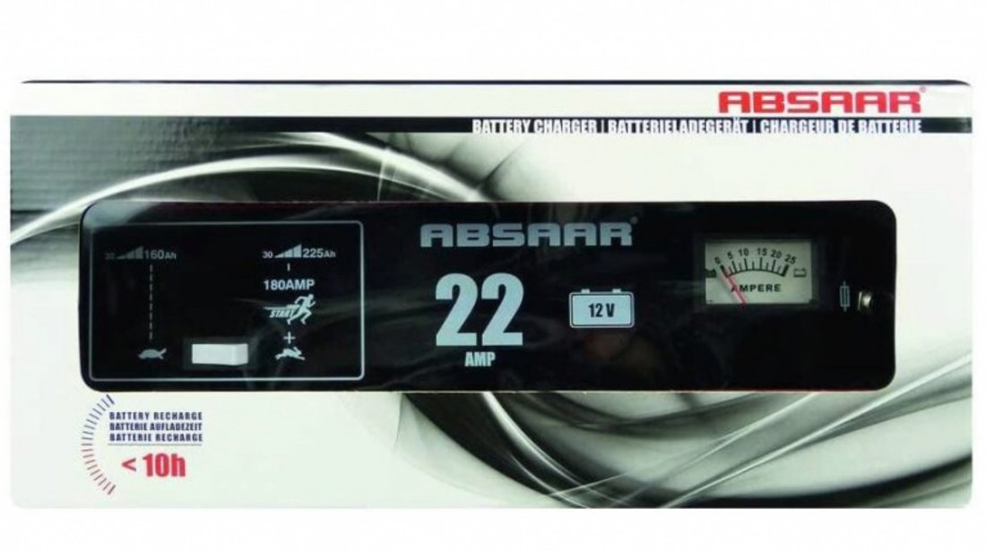 Redresor Pentru Incărcarea Bateriilor Absaar 22A 12V 77917