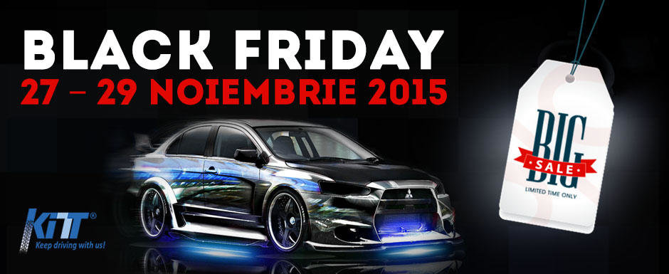 Reduceri de pana la 70% de Black Friday la accesorii auto si tuning!