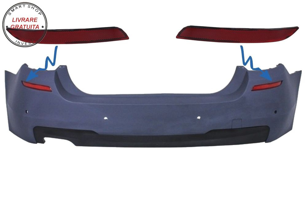 Reflector Bara Spate Catadioptru BMW 5 Series F10 (2011-up) M-tech Design- livrare gratuita