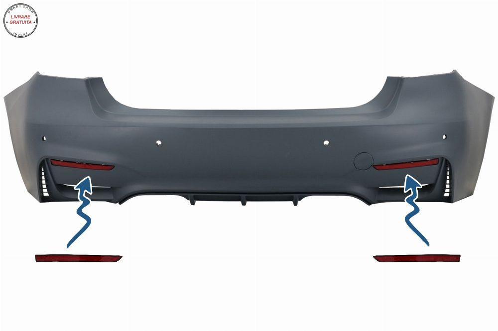 Reflectorizanti Catadioptru BMW Seria 3 F30 (2011-2019) doar Bara Spate M3 Design- livrare gratuita