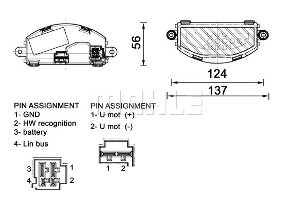 Reglaj, suflanta de interior (ABR155000P BEH MAH) VOLVO