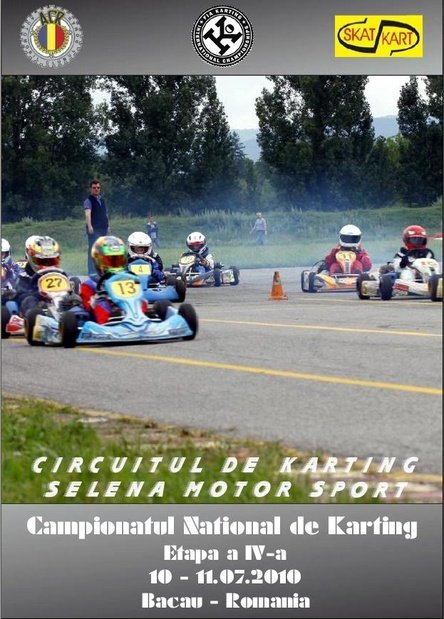 Regulament particular pentru etapa de Karting de la Bacau