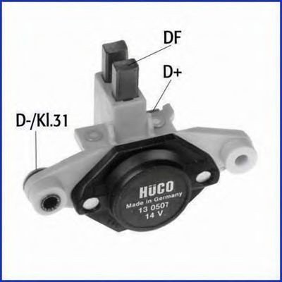 Regulator, alternator FIAT FIORINO (127) (1977 - 1987) HITACHI 130507 piesa NOUA