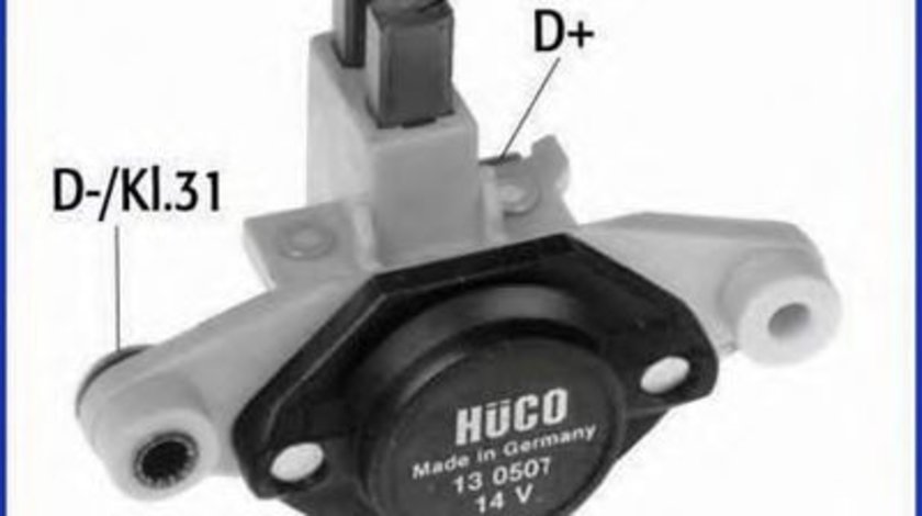 Regulator, alternator FIAT PANDA (141A) (1980 - 2004) HITACHI 130507 piesa NOUA