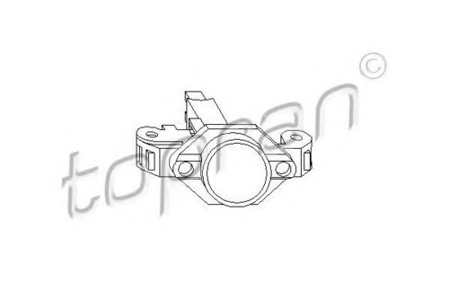 Regulator, alternator MERCEDES E-CLASS Combi (S210) (1996 - 2003) TOPRAN 400 675 piesa NOUA