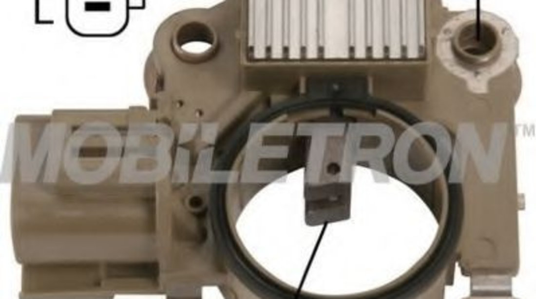 Regulator, alternator MITSUBISHI PAJERO II Canvas Top (V2_W, V4_W) (1990 - 2000) MOBILETRON VR-H2009-67 piesa NOUA