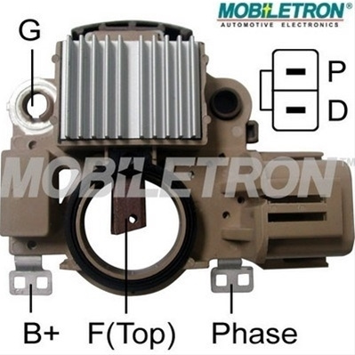 Regulator, Alternator Mobiletron Mitsubishi VR-H2009-100