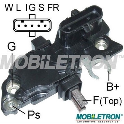 Regulator, Alternator Mobiletron Scania VR-B396
