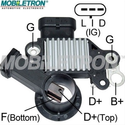Regulator, Alternator Mobiletron VR-D716