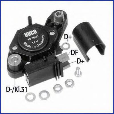 Regulator, alternator PEUGEOT PARTNER combispace (5F) (1996 - 2012) HITACHI 130696 piesa NOUA