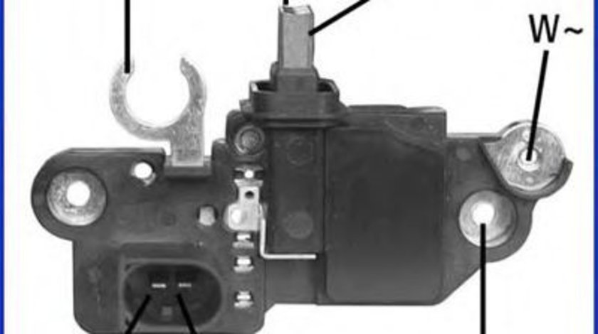 Regulator, alternator TOYOTA HILUX II pick-up (LN8, RN5, LN6, YN6, YN5, LN5, RN6) (1983 - 2005) HITACHI 130570 piesa NOUA