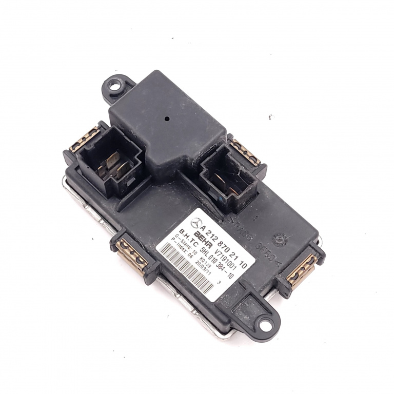 Regulator Trepte Ventilator Habitaclu / Rezistenta Mercedes-Benz E-CLASS (W212) 2009 - 2016 Motorina A2128702110, 5HL01038410, A21287021-10, V7191001, 5HL010384-10, KQ1J9, 0023611