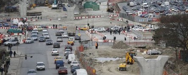 Reincep lucrarile la Pasajul Basarab