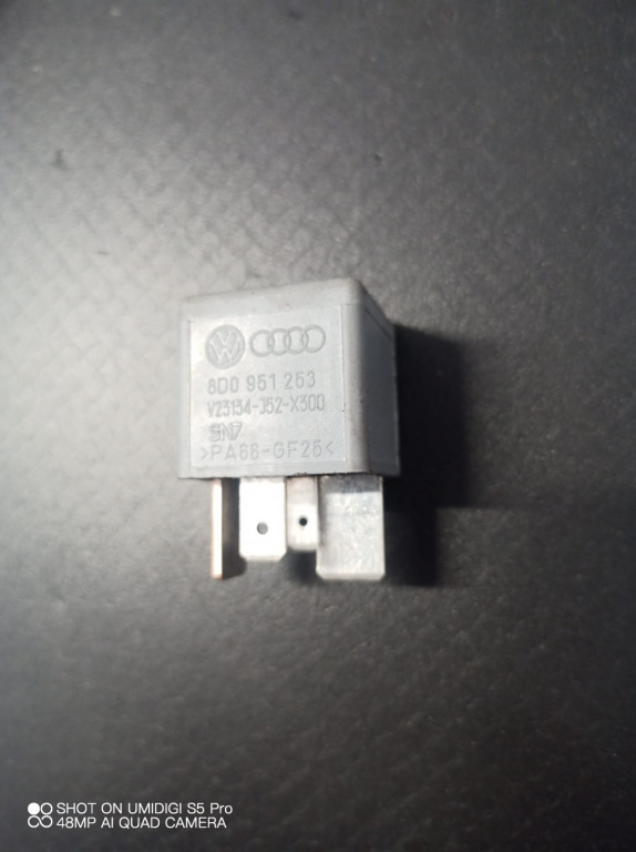 Releu 370 , Audi A6 4F/C6 , 2004 - 2008 COD -8D0951253