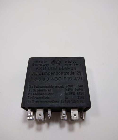 Releu 387 Control Lumini 4B0919471 Audi A6 4B/C5 [1997 - 2001]