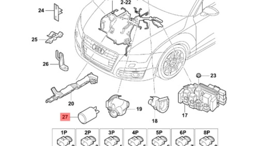 Releu 4F0903291 Audi A4 B8 2.0 TDI CAG 103 KW OEM 4F0903291