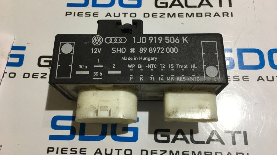 Releu AC Electroventilator Ventilator Radiator Volkswagen Polo 6N2 1.7SDI 60cp 1994 - 2002 COD: 1J0 919 506 K