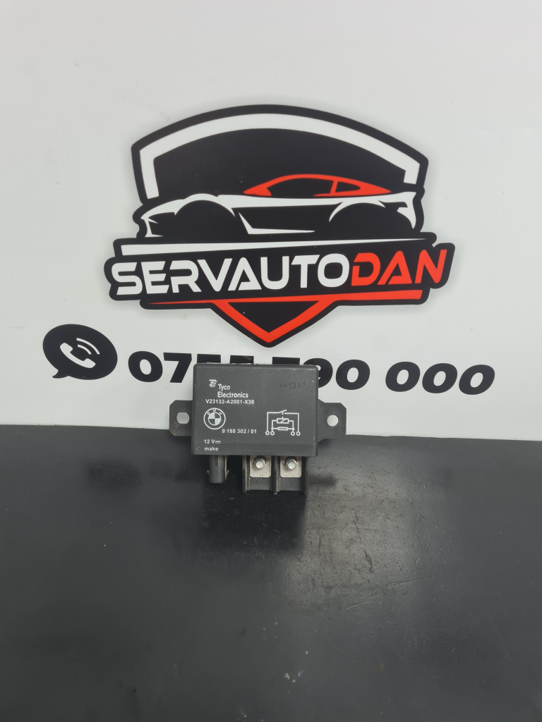 Releu baterie BMW X5 (2012-2019) [F15] 3.0 Motorina 2015, 9198302 / 9198302 01