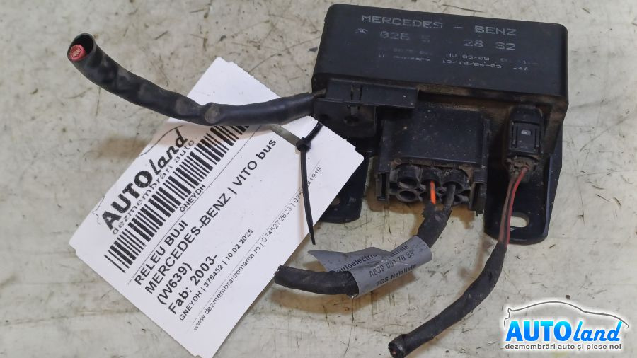 Releu Buji 0255452832 Mercedes-Benz VITO bus W639 2003