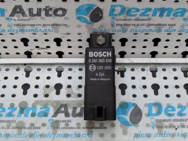 Releu bujii, 038907281D, Skoda Superb (3U4), 2.0tdi, (id:180133)