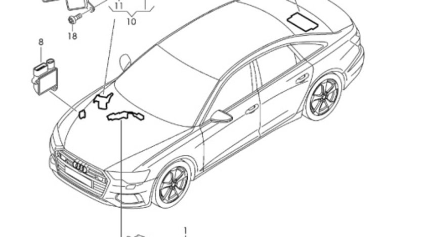 Releu bujii 038907281D Volkswagen Golf 6 1.6 TDI OEM 038907281D