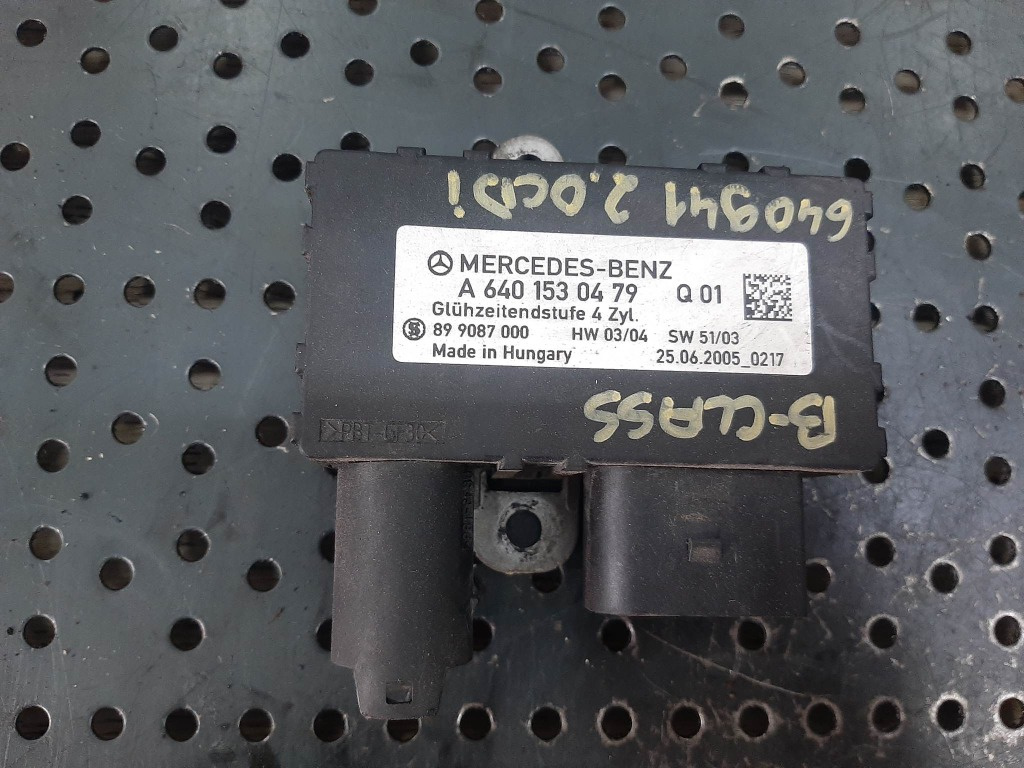 Releu bujii 2.0 cdi 640941 mercedes a-class w169 b-class w245 a6401530479