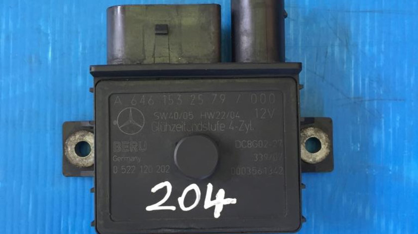 Releu bujii 2.2 Diesel Mercedes C Class W204 2007-2010 COD A6461532579