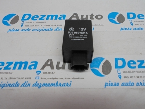 Releu bujii 5J0959631A, Skoda Fabia 2 Combi (5J) 1.4tdi (id:164493)