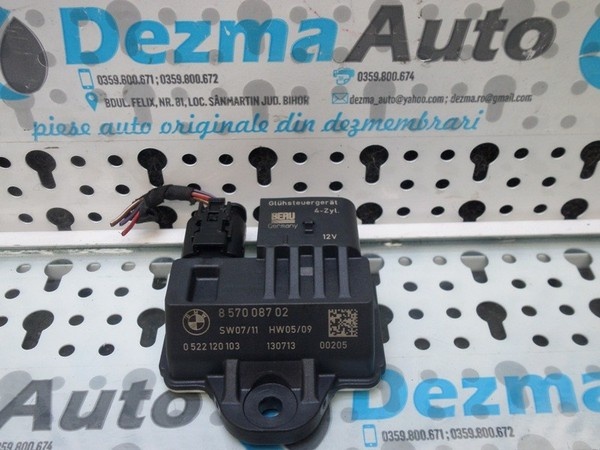 Releu bujii Bmw 3 (F30) 8570087-02