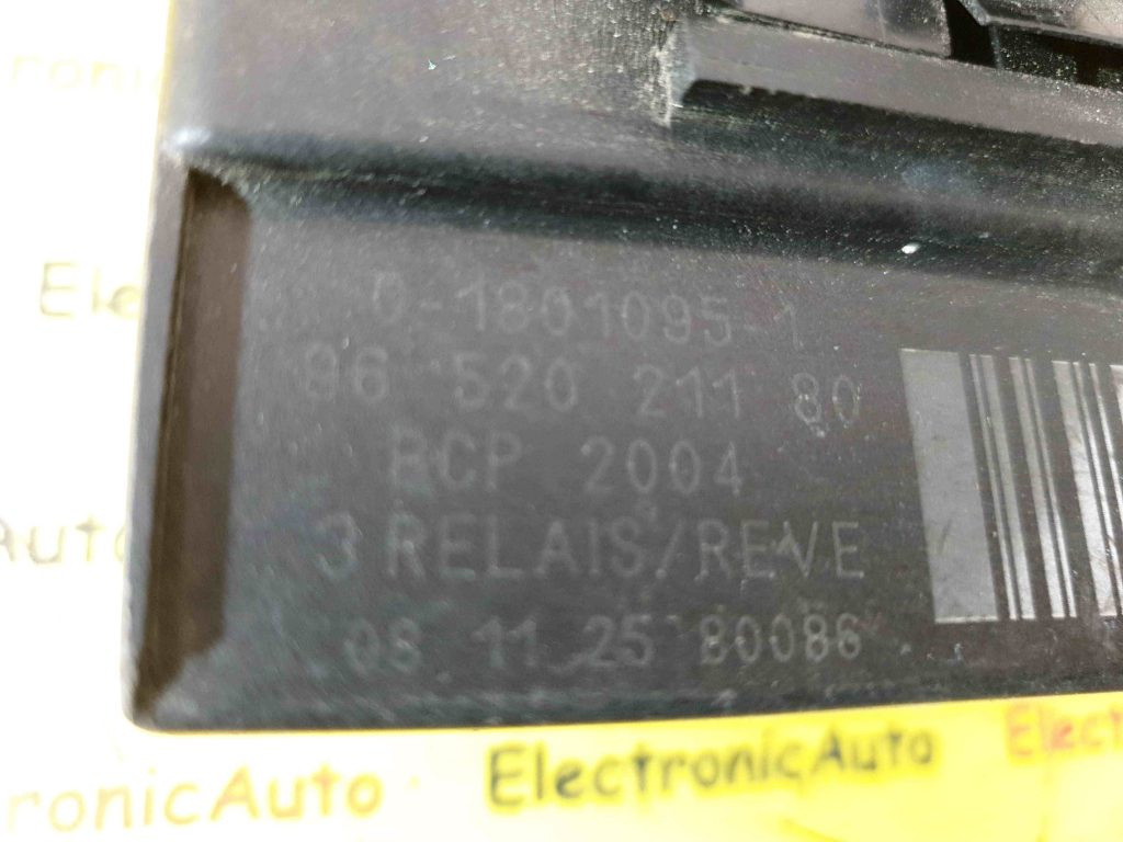 Releu bujii CITROEN C5 0 1801095 1 / 018010951 / 96 520 211 80 / 96520211800 1801095 1 / 018010951 / 96 520 211 80 / 9652021180