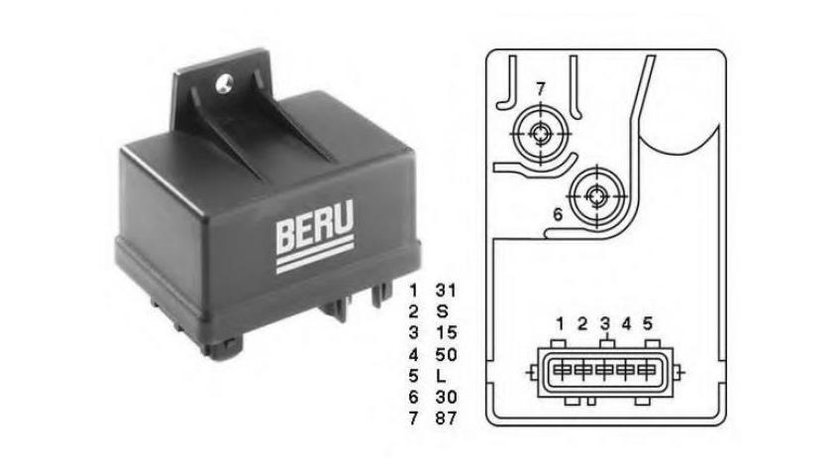 Releu bujii Citroen XANTIA Estate (X2) 1998-2003 #2 0281003005