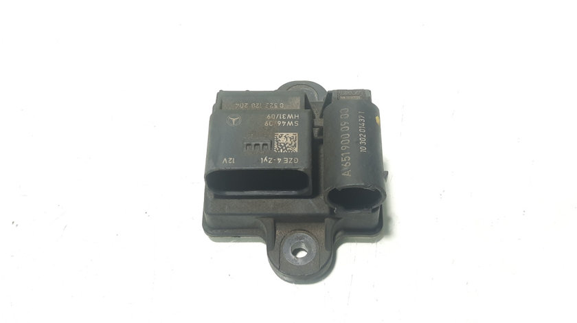 Releu bujii, cod A6519000900, Mercedes Clasa E (W212), 2.2 CDI, OM651924 (idi:495065)