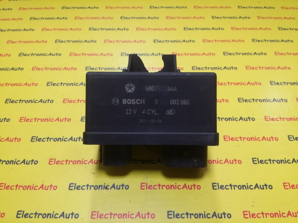 Releu Bujii Fiat, 0281003060, 68079153AA