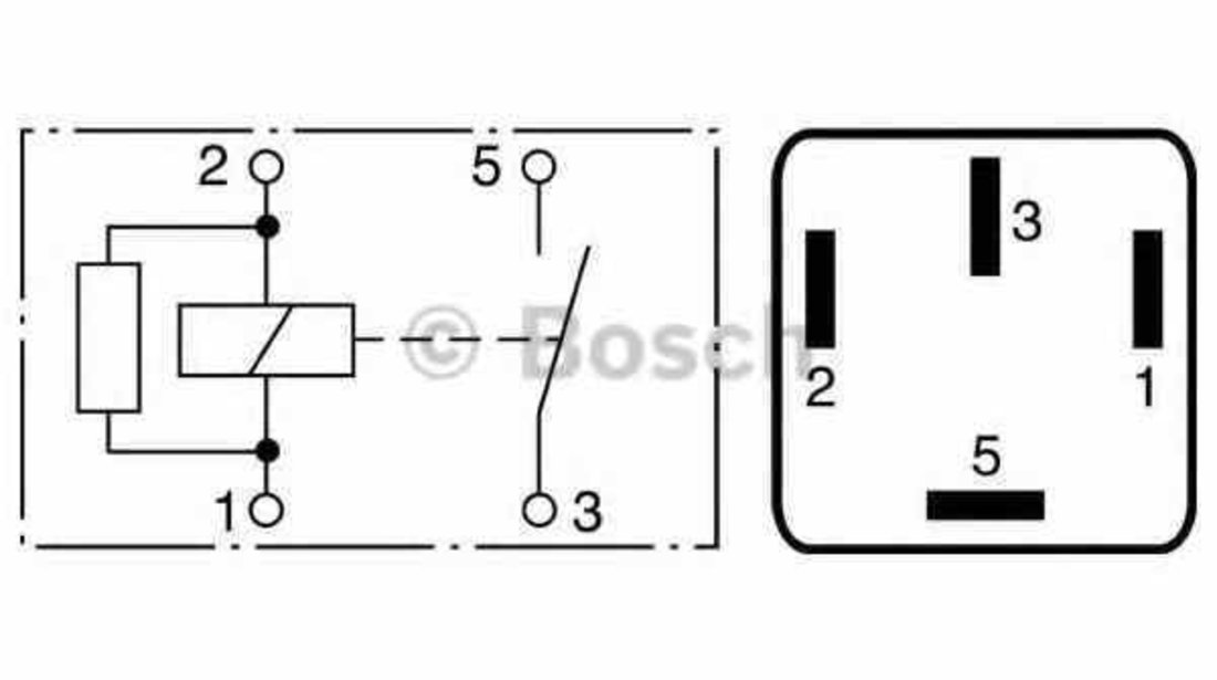 Releu Bujii FORD FIESTA caroserie JV BOSCH 0 986 332 050